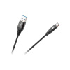 Kábel REBEL USB/USB-C čierny 2m