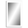 Nástenné zrkadlo RAMIX, obdĺžnikové, drevený rám, 500 x 1000 mm (RÁM ZRKADLA 100x50 10 FAREB 30 FORMÁTOV + zadarmo)