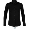 NEOBLU | Balthazar Women, Dámska košeľa s dl. rukávom, čierna deep, XL