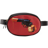 Seletti Ľadvinka TOILETPAPER REVOLVER 19 x 12 cm, čierna