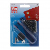 PRYM Priechodky + narážač, 4 mm, čierne