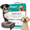 Obojok na parazity Happs pre veľké psy 60 cm, vodotesný, 0,2 g