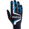Sparco Hypergrip+ Sim Racing gamingové rukavice, farba: černomodrá
