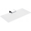 Nimco Polica do kúpeľne a sprchy 20 cm – sklo kov Kibo Ki-14091B-1U-20-26