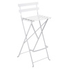 Fermob Skladacia barová stolička BISTRO - Cotton White