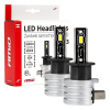 LED žárovka H3 MINI 9-18V/42W, bílá 6500K, AMIO, 2 ks
