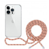 Kryt na mobil Epico transparentný kryt so šnúrkou pre iPhone 14 Pro Max - ružová (69510102300004)