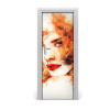 Samolepiace fototapety na dvere abstrakcie žena 75x205