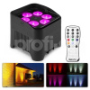 BeamZ BBP96S Battery Uplight Par 6X12W WDMX