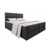 Čalúnená posteľ boxspring MILON + vrchný matrac - sawana 05 / 160x200