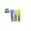 Teddies Kaleidoskop - Krasohled Dino plast 13cm 3 farby 18ks v boxe