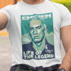 Tričko s potlačou EMINEM Dámsky Biela M