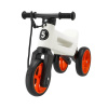 Odrážadlo FUNNY WHEELS Rider SuperSport biele/oranžové 2v1, v sáčku