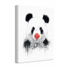 Balazs Solti panda klaun obrázok na plátne 40x50 cm (Clown Panda - Canvas Image 40x50 cm)