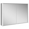 Keuco Royal Match Zrkadlová skrinka s LED osvetlením, 100x70x16 cm, strieborný elox 12803171311