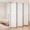 6-panelový paraván biely 300x220 cm látkový-ForU-350206