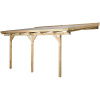 Weka Drevená záhradná pergola 671 (4,2 × 3 m)