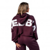 Nebbia Oversized mikina s kapucí OWN YOUR POWER 433 červená - M/L