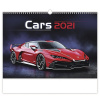 Cars 2022, nástěnný kalendář, prodloužená záda