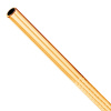 Bar@drinkstuff Rovné zlaté nerezové slamky s kefkou Množstvo: 10 ks