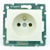 LEGRAND Zásuvka VALENA 774399 béžová s clonkami