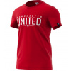 detské tričko adidas MANCHESTER UNITED - červené Veľkosť: 128