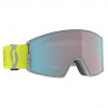 Scott Lyžařské brýle Scott REACT virescent yellow/light grey (aqua chrome)