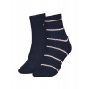 Tommy Hilfiger dámske tmavo modré ponožky 2pack 701229866 35/38