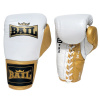 Boxerské rukavice 14 oz BAIL Profi 04 šněrovací zlatá/černá