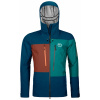 Pánska lyžiarska bunda Ortovox 3L Deep Shell Jacket M petrol blue