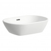 Laufen Umyvadlo na desku Lua 50x35 cm bez otvoru pro baterii H8120830001091