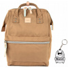 Himawari mestský batoh béžový