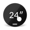 Evans EQ3 Resonant Smooth Bass Black Priemer blany: 24