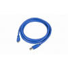 OSTATNÍ C-TECH microUSB 3.0 kábel 1,8 m, modrý KAB051339