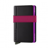 Peněženka Secrid Bandwallet TPU Sheltersuit Black-Fuchsia
