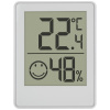 TFA Dostmann Digitales Thermo-Hygrometer teplomer a vlhkomer, biela; 30.5039.02