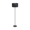 Stojaca lampa Eglo 99046 MASERLO 1 E27 1x40 W čierna