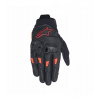 Rukavice SP X 7, ALPINESTARS (černá/tmavě červená/červená) 2025 2XL