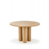 Halmar Okrúhly stôl Elefante 120 cm, prírodný dub