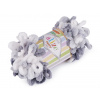 Pletacia priadza Alize Puffy color 100 g šedá 1ks