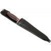 Vega FOX knives FX-593 AF FAIRBAIRN SYKES taktický nôž - dýka 17 cm, orechové drevo, kožené puzdro