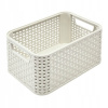 Curver úložný box RATTAN style2 S krémová