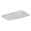 Geberit iCon Umývadlo, 90x48x16 cm, s prepadem, s otvorom na batériu, biela 501.836.00.1