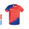 Tričko Tibhar FRANCE Vyberte farbu: červená, Vyberte veľkosť textilu: 2XL