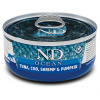 N&D CAT OCEAN Adult Tuna & Cod & Shrimp & Pumpkin 70g