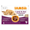 IAMS Advanced Nutrition Adult Land & Sea Mix - 24 x 85 g v želé