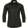 Russell Košile 946F, elastická, 3/4 rukáv, dámská COT11946F00204-black XL Černá