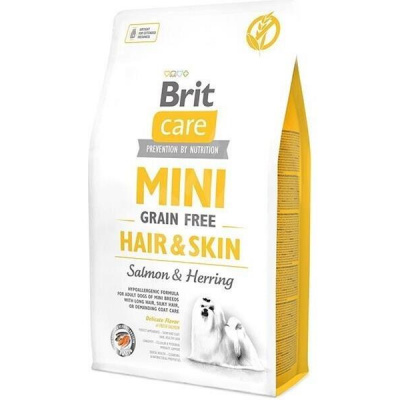 VAFO BRIT Care dog MINI Grain Free Hair & Skin 2 kg