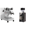 Lelit MaraX3 PL62X3, stainless steel + Eureka Mignon Zero, CR black