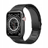 Elago remienok Metal Band pre Apple Watch 42/44/45mm - Black EAW-MTBAND45-BK